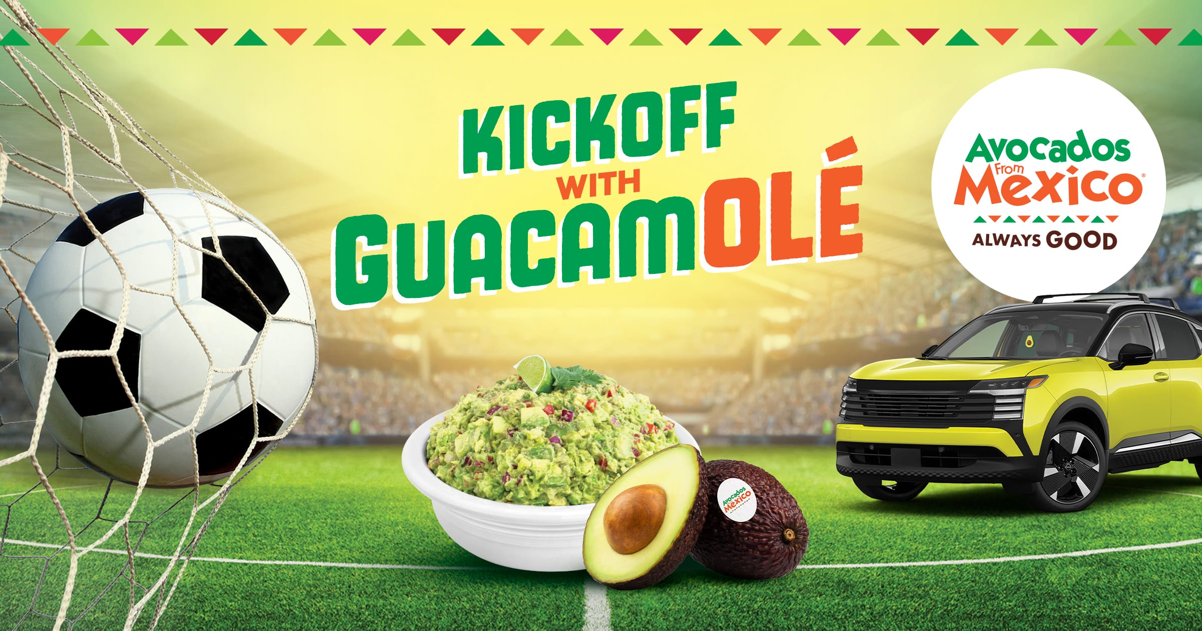 Kickoff with GuacamOlé Giveaway